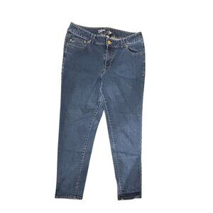 Lane Bryant Women’s Dark Wash Stretch Skinny Jeans Size 18